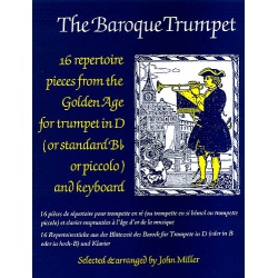 5507. J.Miller : The Baroque Trumpet in D or Standard Bb ... and Keyboard (Faber)