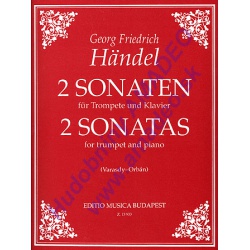 5522. F.F.Händel : 2 Sonatas for Trumpet and Piano (EMB)