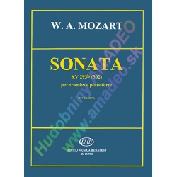 5523. W.A.Mozart : Sonata KV 293b (302) per tromba e pianoforte (EMB)