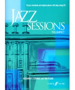 5524. A.L'Estrange : Jazz Session Trumpet, 10 Jazz Standards + Playalong CD (Faber)