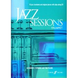 5524. A.L'Estrange : Jazz Session Trumpet, 10 Jazz Standards + Playalong CD (Faber)