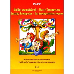 2367. L.Papp : Merry Trumpeters - Five Trumpet Trio (EMB)