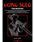 5515. A.Gout : Going Solo Trombone/Euphonium & Piano (Faber)