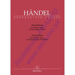 0601. G.F.Händel : Aria Album from Händel's Operas for Mezzo-Soprano & Contraalto, Urtext (Bärenreiter)