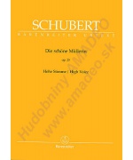 0642. F.Schubert : Die schöne Müllerin op.25, High Voice, Urtext (Bärenreiter)