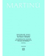 0684. B.Martinů : Kouzelné noci (tři písně na čínske texty) soprán a orchestr, partitura
