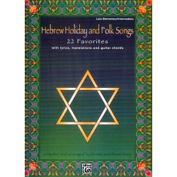 0610. D.Karp : Hebrew Holiday and Folk Songs - Late elementary, Lyrics & guitar chords (Alfred)