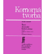 2627. E.Suchoň : Štyri slovenské ľudové piesne, spev a klavír