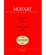 0164. W.A.Mozart : Sonata in C Major KV 545 - New with Fingerings - Urtext (Bärenreiter)