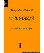 0659. A.Albrecht : Ave Maria pre miešaný zbor a organ