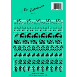2677. S.Joplin : The Entertainer - Chorus (S.A.T.B), piano (Music Sales)