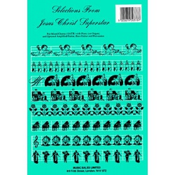 2681. A.L.Webber : Selection from Jesus Christ Superstar - Chorus (SATB), Piano (Music)