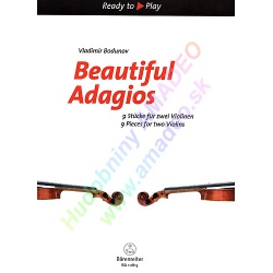 0911. V.Bodunov : Beautiful Adagios 9 Pieces for two Violins (Bärenreiter)