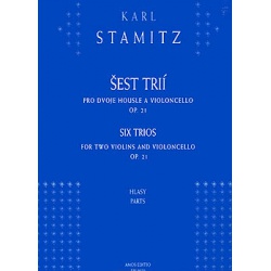 0414. K.Stamitz : Šest trií pro dvoje housle a violoncello op.21