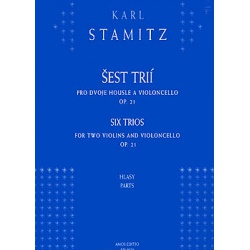 0414. K.Stamitz : Šest trií pro dvoje housle a violoncello op.21