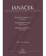 2415. L.Janáček : String Quartet No.2 - „Intimate Letters”, Parts, Urtext (Bärenreiter)