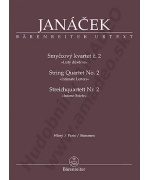 2415. L.Janáček : String Quartet No.2 - „Intimate Letters”, Parts, Urtext (Bärenreiter)