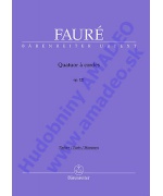 0981. G.Fauré : Quatour á cordes op. 121 - parts (Bärenreiter)