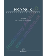 2407. C.Franck : Quatour pour 2 Violons, Alto et Violoncelle - Score & Parts (Bärenreiter)
