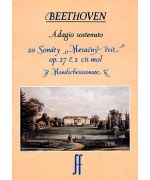 0141. L.van Beethoven : Sonáta Mesačný svit Adagio sostenuto (SHF)