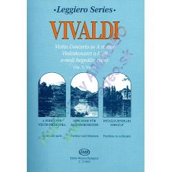 0462. A.Vivaldi : Violin Concerto in A Minor Op.3, No.6 - Score & Parts (EMB)