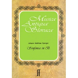 0460. J.M.Sperger : Sinfonia in B (partitúra)