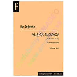 0908. I.Zeljenka : Musica Slovaca (partitúra)