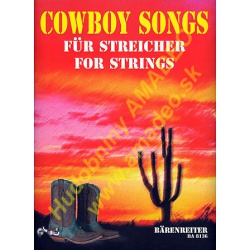 4427. Cowboy Songs for Strings, Partiture & Parts (Bärenreiter)