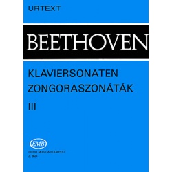 2509. L.van Beethoven : Klaviersonaten III. - Urtext (EMB)