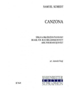 2735. S.Scheidt : Canzona (partitura a hlasy - žesťový kvintet)