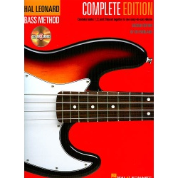 5036. E.Friedland : Hal Leonard Bass Method Book 1-3, Complete Edition + 2 CD