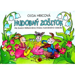 1207. O.Hricová : Hudobný zošitok (prípravné štúdium)