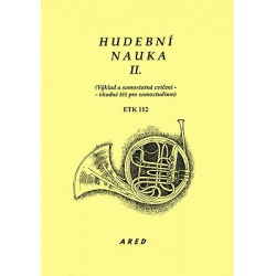 1293. J.Klindera : Hudební nauka II.(Výklad a samostatná cvičení - vhodné též pro samostudium)