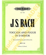 4749. J.S.Bach : Toccata and Fugue in D Minor for Solo Piano BWV 565 (Peters)