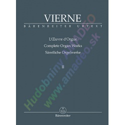 5425. L.Vierne : Complete Organ Works II 2-nd Symphonie op.20 (Urtext) (Bärenreiter)