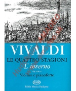 4455. A.Vivaldi : Le Quatro Stagnioni , L'inverno, op.8, No.4 (Violino, piano) (EMB)