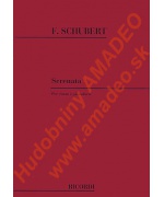 4605. F.Schubert : Serenata per canto e pianoforte - Soprano, Tenore (Ricordi)